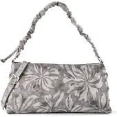 Desigual , borsa media ossidiana, Donna, Poliuretano, Nero, U