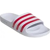 Adidas Originals Adilette Aqua Sandali (5, bianco)