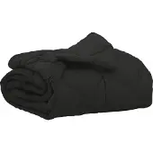 vidaXL Coperta estiva, 200 x 155 cm, estate, 200 gsm, nera