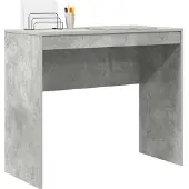 vidaXL Scrivania grigio cemento 90 x 40 x 76 cm