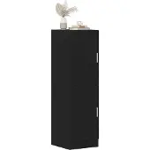 vidaXL Armadio da cucina nero 38x41,5x131,5 cm in legno