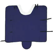vidaXL Coperta per cavalli blu navy 165 cm in pile polare