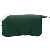 vidaXL Coperta per cavalli verde scuro 125 cm in pile polare