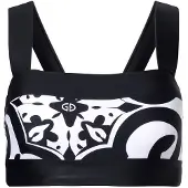Goldbergh Women's Cassandra Parte superiore bikini Donna (S, nero)