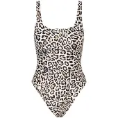 Goldbergh Women's Riviera Bathing Suit Costume intero Donna (L, grigio)