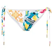 Goldbergh Women's Chiarina Parte inferiore bikini Donna (S, bianco)