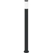 vidaXL Dissuasore luminoso 110 cm in acciaio inox IP44