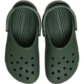 Crocs Kid's Classic Clog T Sandali Bambini (22-23, olivia/verde)