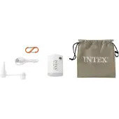 Intex Pompa Ad Aria Elettrica Mini Led Light Quick Fill