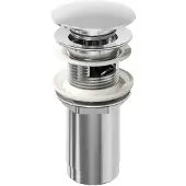 Ravak Piletta di scarico per lavabo ClickClak, cromata