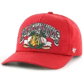 47 Cappellino Con Visiera Nhl Chicago Blackhawks Laurel Captain Dtr