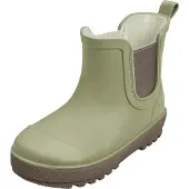 Playshoes Stivale di gomma oliva