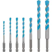 Bosch Set di punte EXP HEX-9 MC , 4-12 mm, 7 pezzi