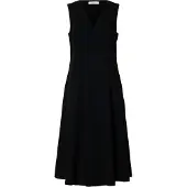 Selected Vestito Midi Donne Nero 38