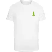 Merchcode Maglietta 'Christmas Vibes' verde / rosso / bianco