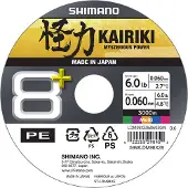 Shimano Fishing Lenza Intrecciata Line Kairiki 8+ 3000 M