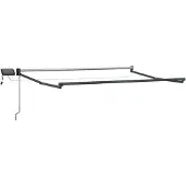 Syfax Struttura della tenda elettrica retrattile Antracite Alluminio