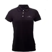 2117 of Sweden Women's Fröseke Pique Maglia polo Donna (XXL, nero)