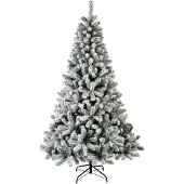 Everlands Albero Di Natale Monarca Innevato 126x210 Cm