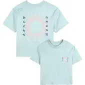 Oxbow Women's Radiate Crop Top T-shirt Donna (XS, grigio)