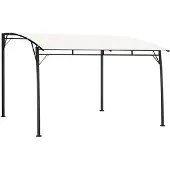 Syfax Tenda Parasole da Giardino 3x3x2,55 m Crema