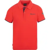 TROLLKIDS Kid's Bergen Polo XT Maglia polo Bambini (98, rosso)