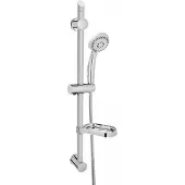 Invena Set doccia design Esla 5F, cromo 65 cm