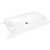 Kaldewei SILENIO Lavabo à poser SILENIO 3043 900x460x120 mm, 904206303001, 904206303001