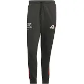 Adidas Pantaloni sportivi 'Audi Formula One Team DNA' grigio scuro / rosso / bianco