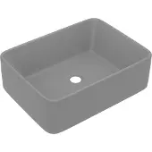 Syfax Lavandino Luxury Grigio Chiaro Opaco 41x30x12 cm in Vetroceramica