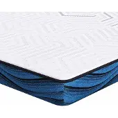 Syfax Topper per materasso Bianco 90 x 200 cm Tessuto Jacquard