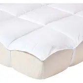 Homescapes Coprimaterasso con imbottitura in super microfibra, 90 x 190 cm