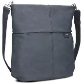 Zwei Mademoiselle.M Borsa a tracolla 35 cm blu