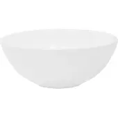 LuxeBath Lavabo Lavabo da appoggio, rotondo, Ø 28x11,6 cm, bianco, Vetroceramica