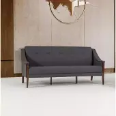 Xl Moebel Gmbh Dunkelgrauer Designer Sofa Dreisitzer Couch Polstermöbel Büroeinrichtung
