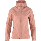Fjällräven - Giacca da escursionismo antivento - Stina Jacket W Dusty Rose per Donne in Cotone - Taglia L - Rosa