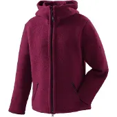 Mufflon Women's Jula Giacca di lana Donna (S, rosso)