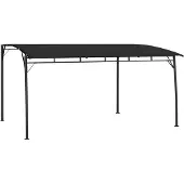 Syfax Tenda Parasole da Giardino 4x3x2,55 m Antracite