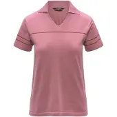 K-way Women's Mazardy Stripes Maglia polo Donna (XL, fuchsia)