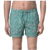 K-way Hazel Graphic Beach Pantaloncino da bagno Uomo (M, turchese)