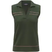 K-way Women's Jaligne Stripes Maglia polo Donna (L, olivia)