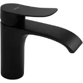 REA Rubinetto da Lavabo Dart Black Low