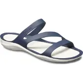 Crocs Women's Swiftwater Sandal Sandali Donna (W6, grigio)
