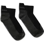 Aclima Ankle Wool Socks 2-Pack Calze merino (36-39, nero)