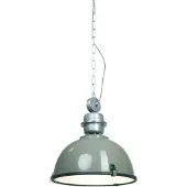Steinhauer Bikkel - lampada a sospensione verde oliva