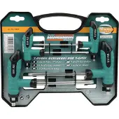 BRÜDER MANNESMANN LINEA VERDE M18198 Set di cacciaviti offset , 8 pezzi