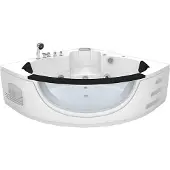 AcquaVapore Piscina idromassaggio Badewanne Wanne W06-TH 152x152cm