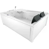 AcquaVapore Piscina idromassaggio Badewanne Wanne W12HZ-TH-A-SC 135x180cm