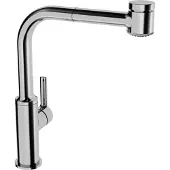 Hansa Spültisch-Einhandmischer, Hansaronda 5491, Hebel seitlich bedient, chrom