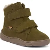 Froddo Kid's Zeru Tex Furry Barefoot Scarpe invernali Bambini (30, marrone)